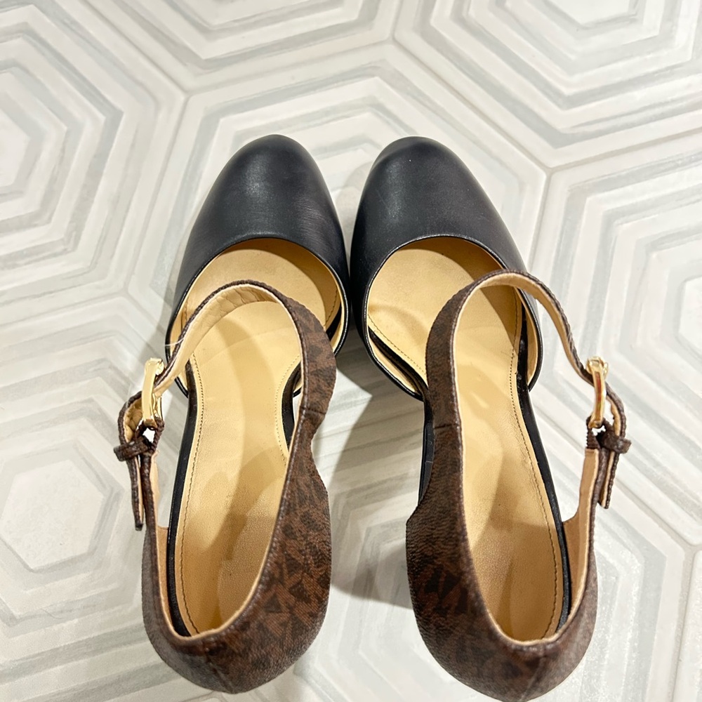 Michael Kors Brown Patterned Block Heels - image 3